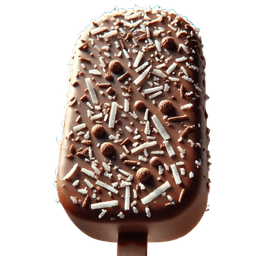 Chocolate popsicle