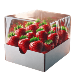 Boxed strawberries